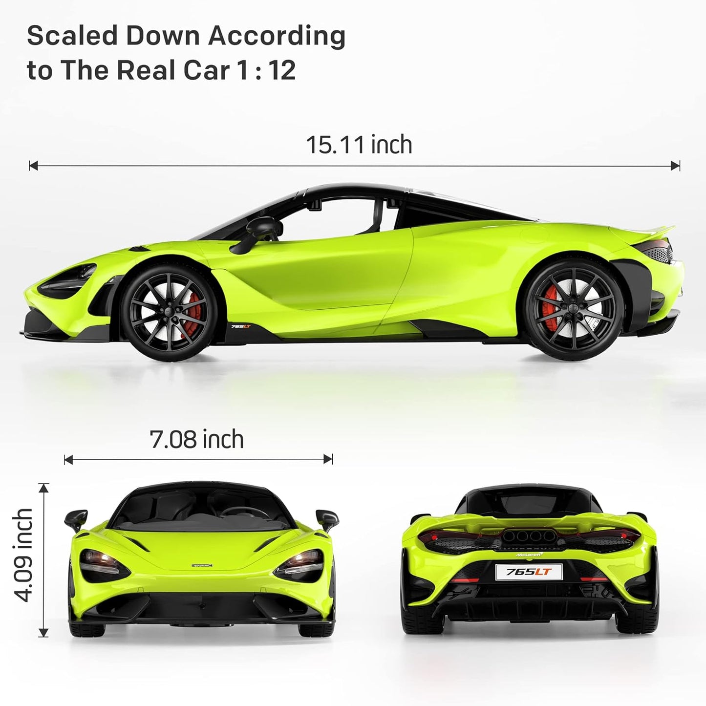 MIEBELY McLaren Rc Cars Remote Control Car - Toytwist