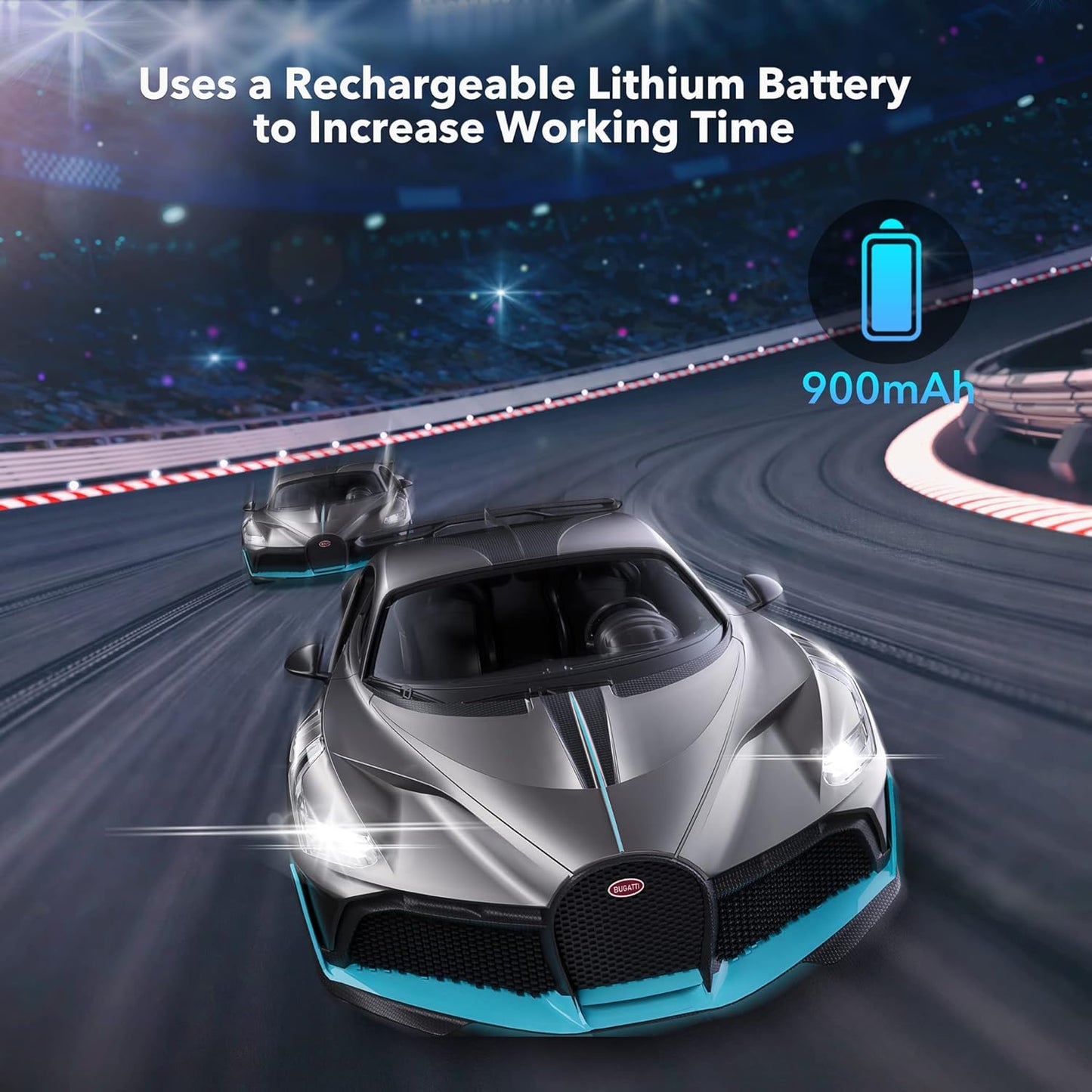MIEBELY Bugatti Divo Remote Control Car - Toytwist