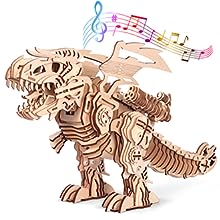 MIEBELY Wooden Puzzles Dinosaur Model Kits - Toytwist