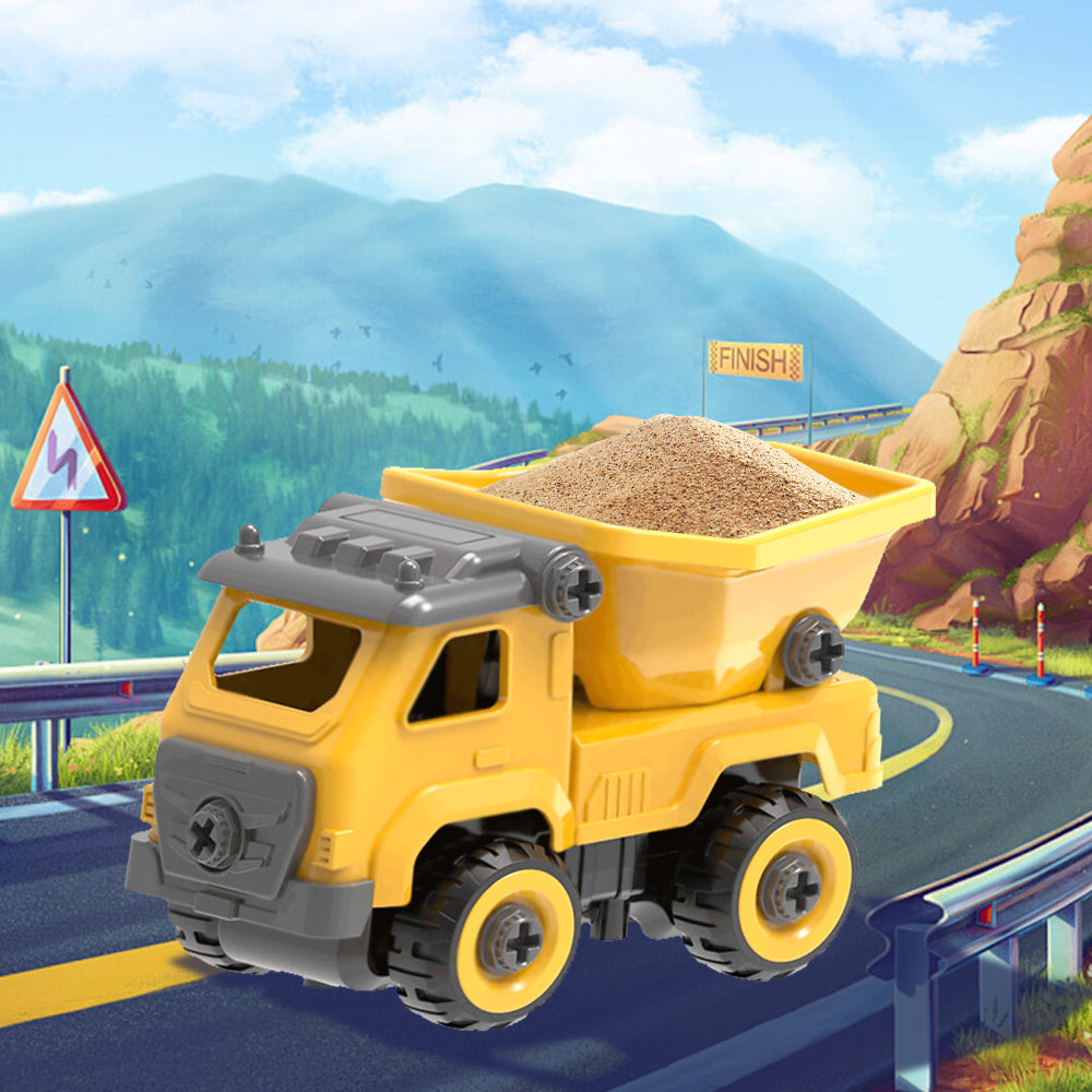 Double E Assembly Construction Vehicle - Toytwist