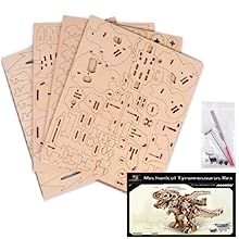 MIEBELY Wooden Puzzles Dinosaur Model Kits - Toytwist