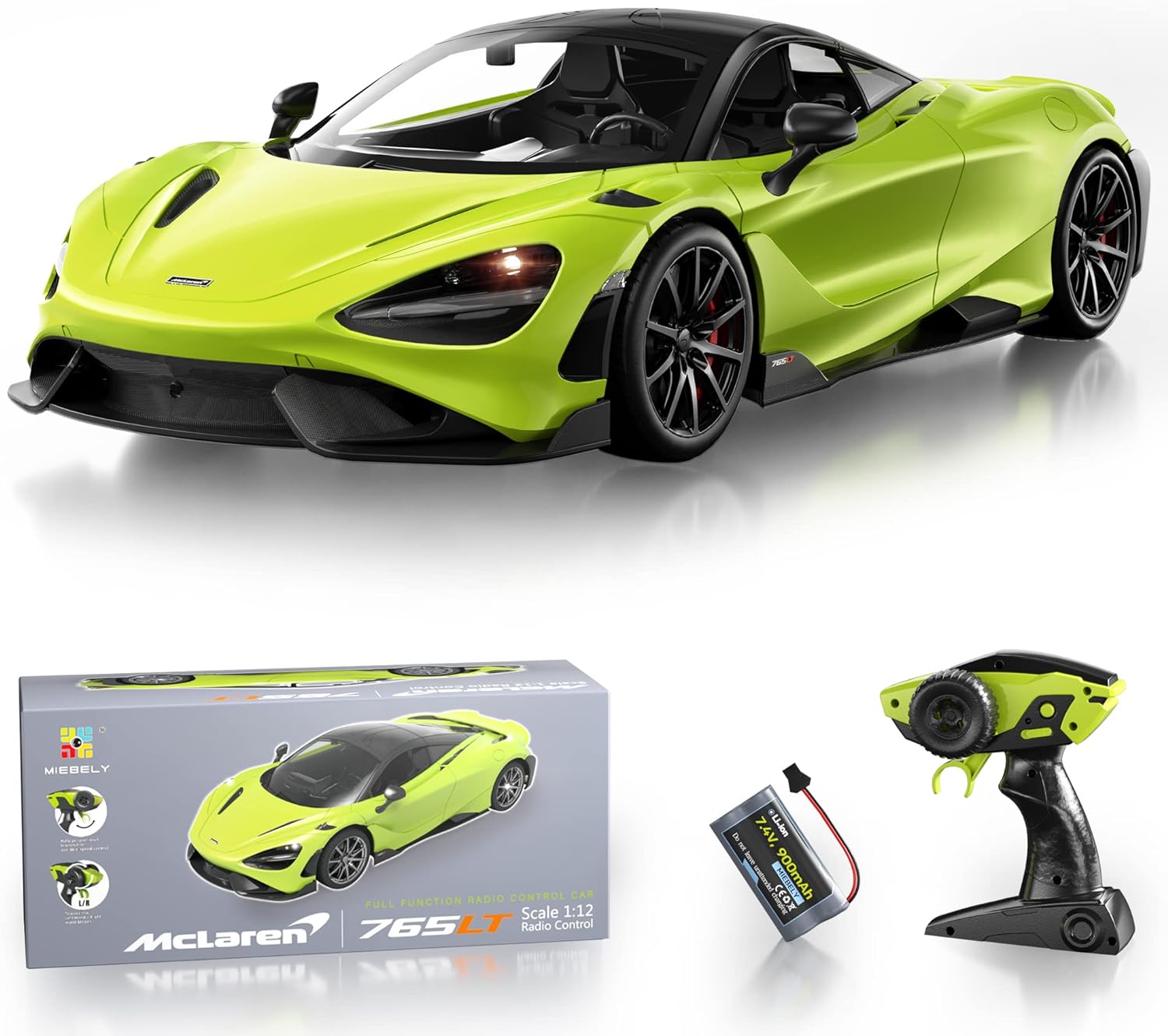 MIEBELY McLaren Rc Cars Remote Control Car