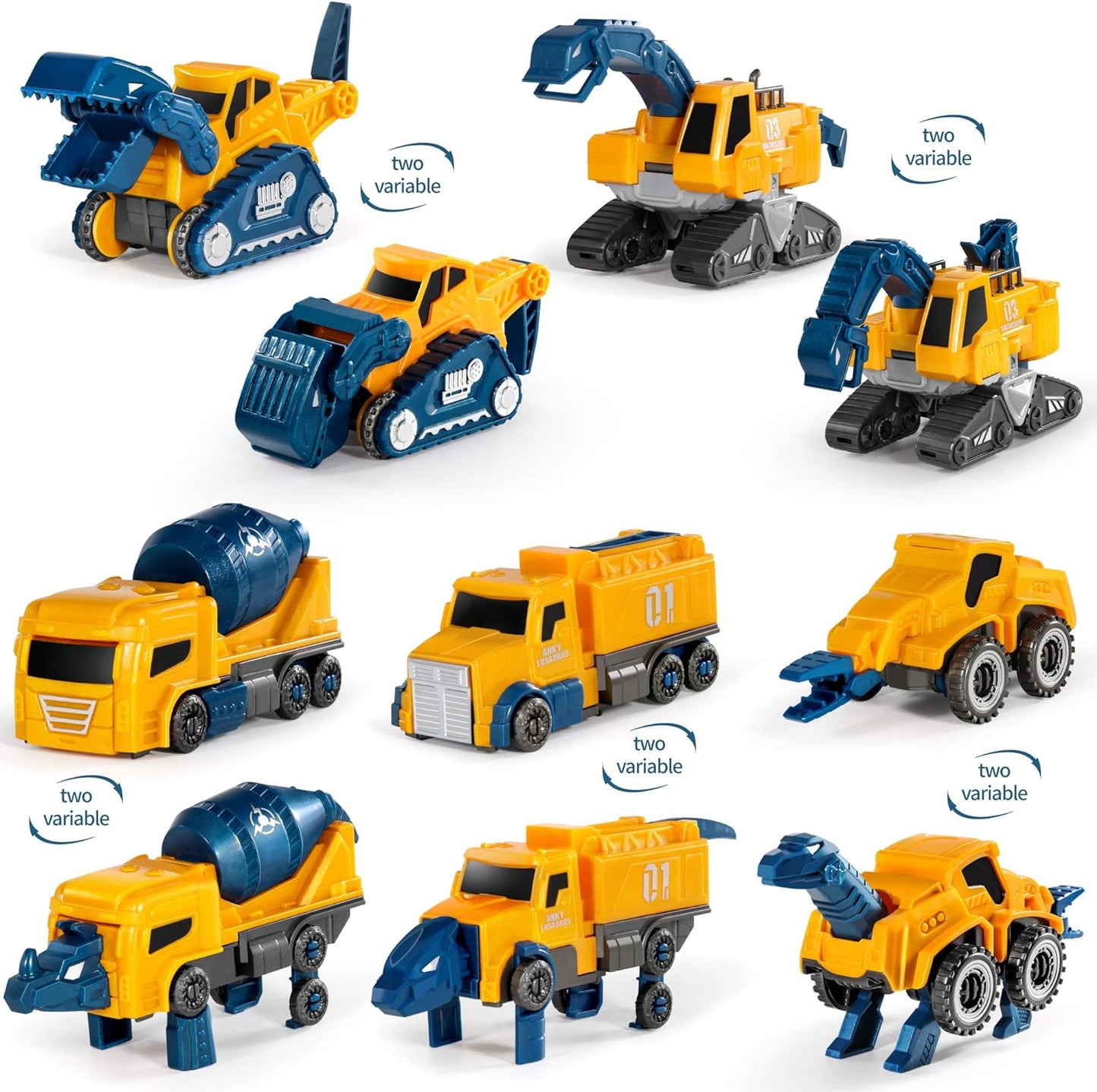 Transforming Construction Vehicle - Toytwist