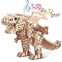 MIEBELY Wooden Puzzles Dinosaur Model Kits - Toytwist
