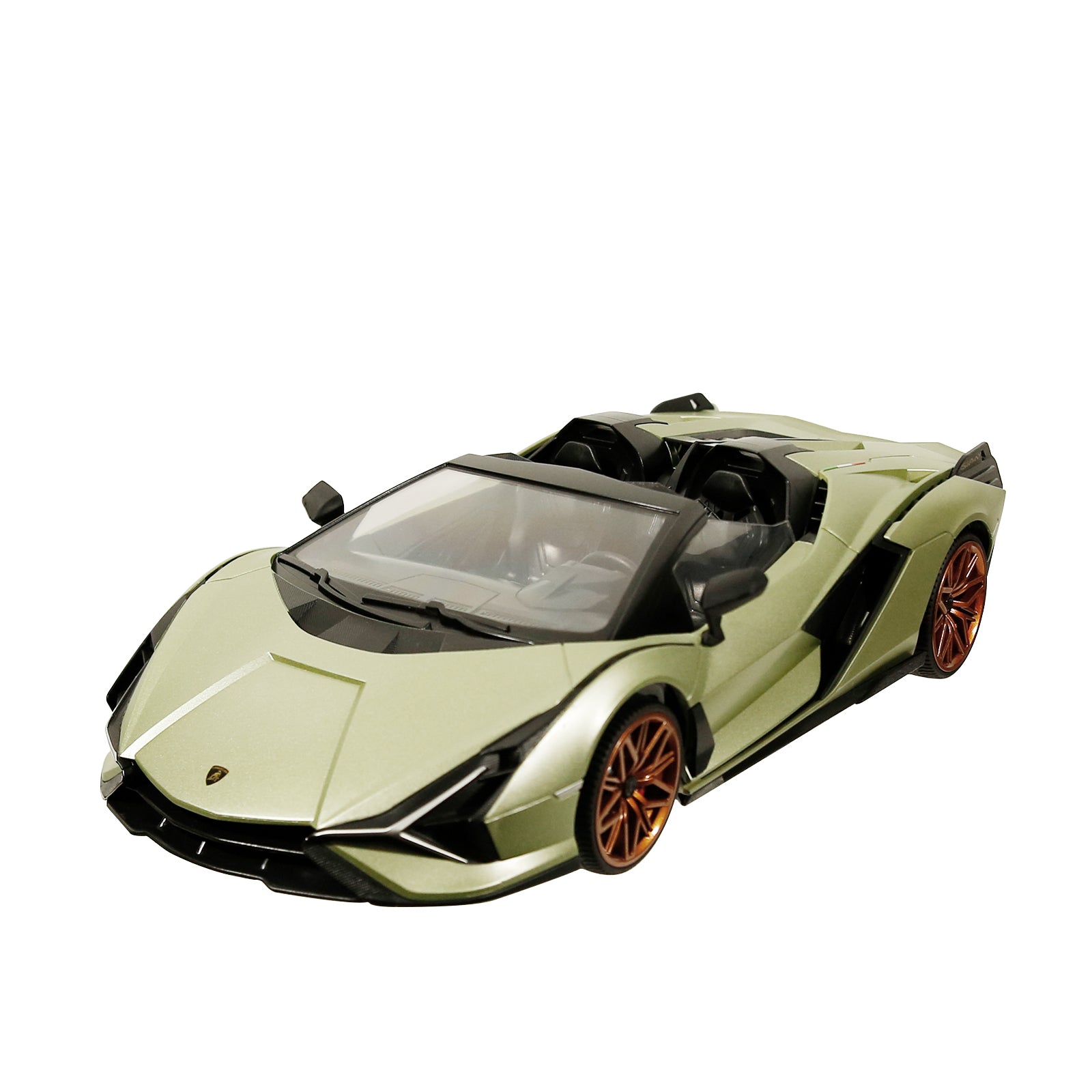 green toy car